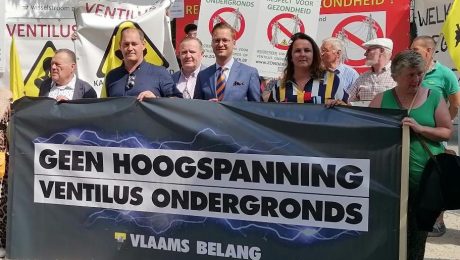 Vlaams Belang steunt actie tijdens burgemeestersoverleg Ventilus en herhaalt oproep ondergronds traject
