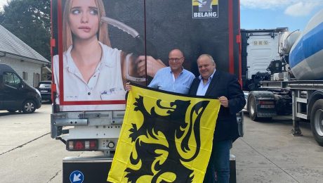 Truckers steunen brandstofcampagne Vlaams Belang
